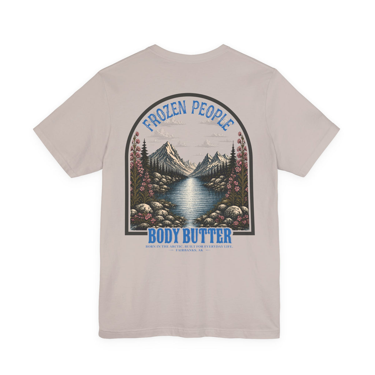 Frozen People Mountain Graphic T-Shirt
