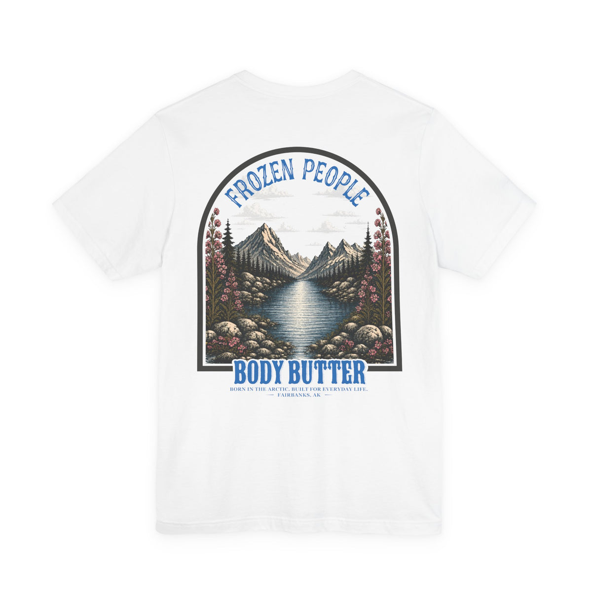 Frozen People Mountain Graphic T-Shirt
