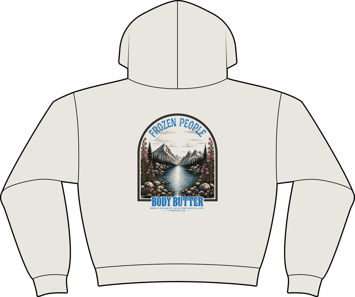 Frozen People Women's Wave Wash Hoodie