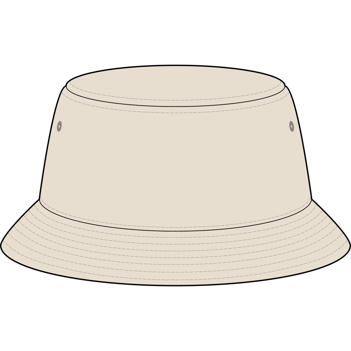 Frozen People Mountain Bucket Hat