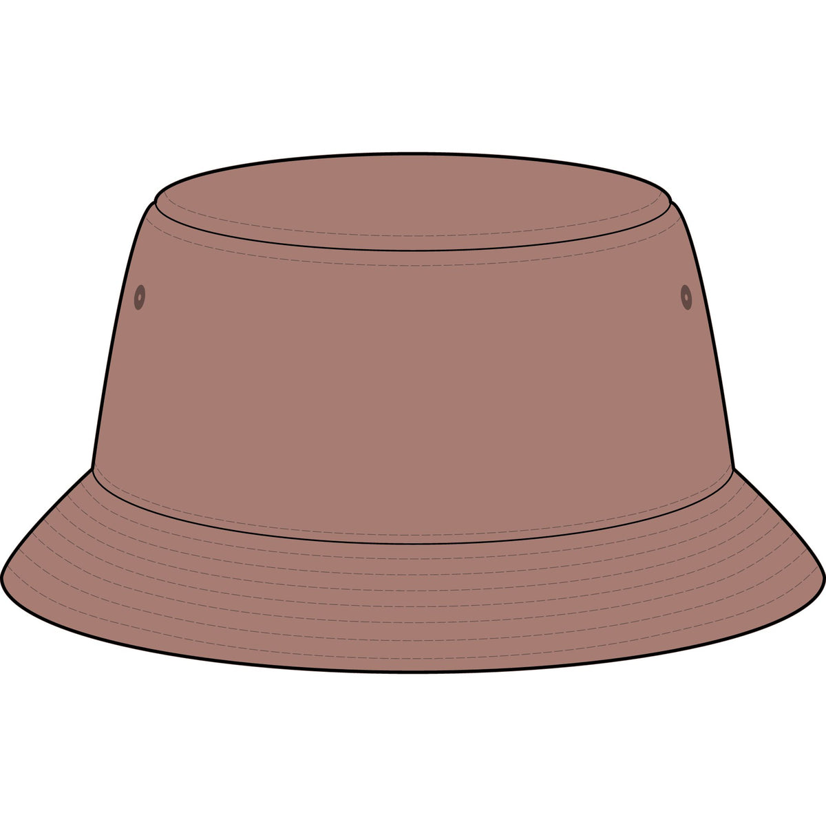 Frozen People Mountain Bucket Hat