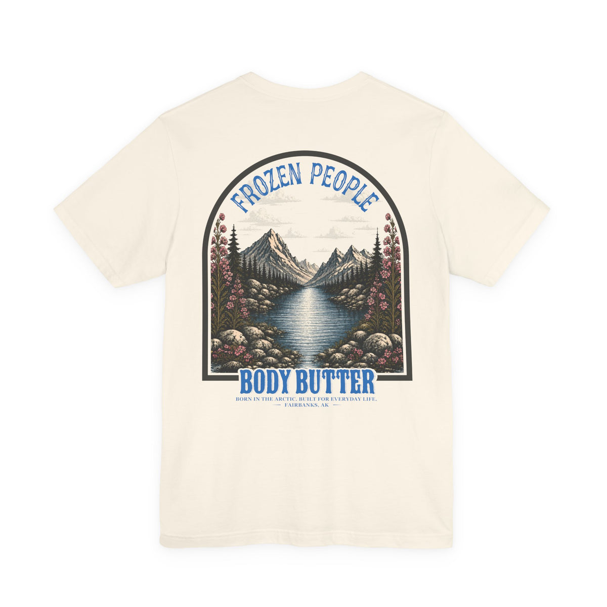 Frozen People Mountain Graphic T-Shirt