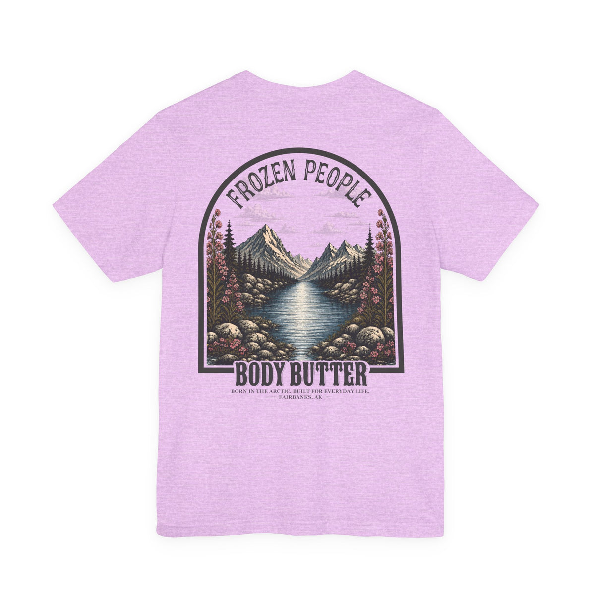 Frozen People Mountain Graphic T-Shirt