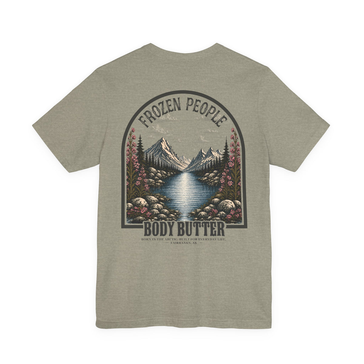 Frozen People Mountain Graphic T-Shirt