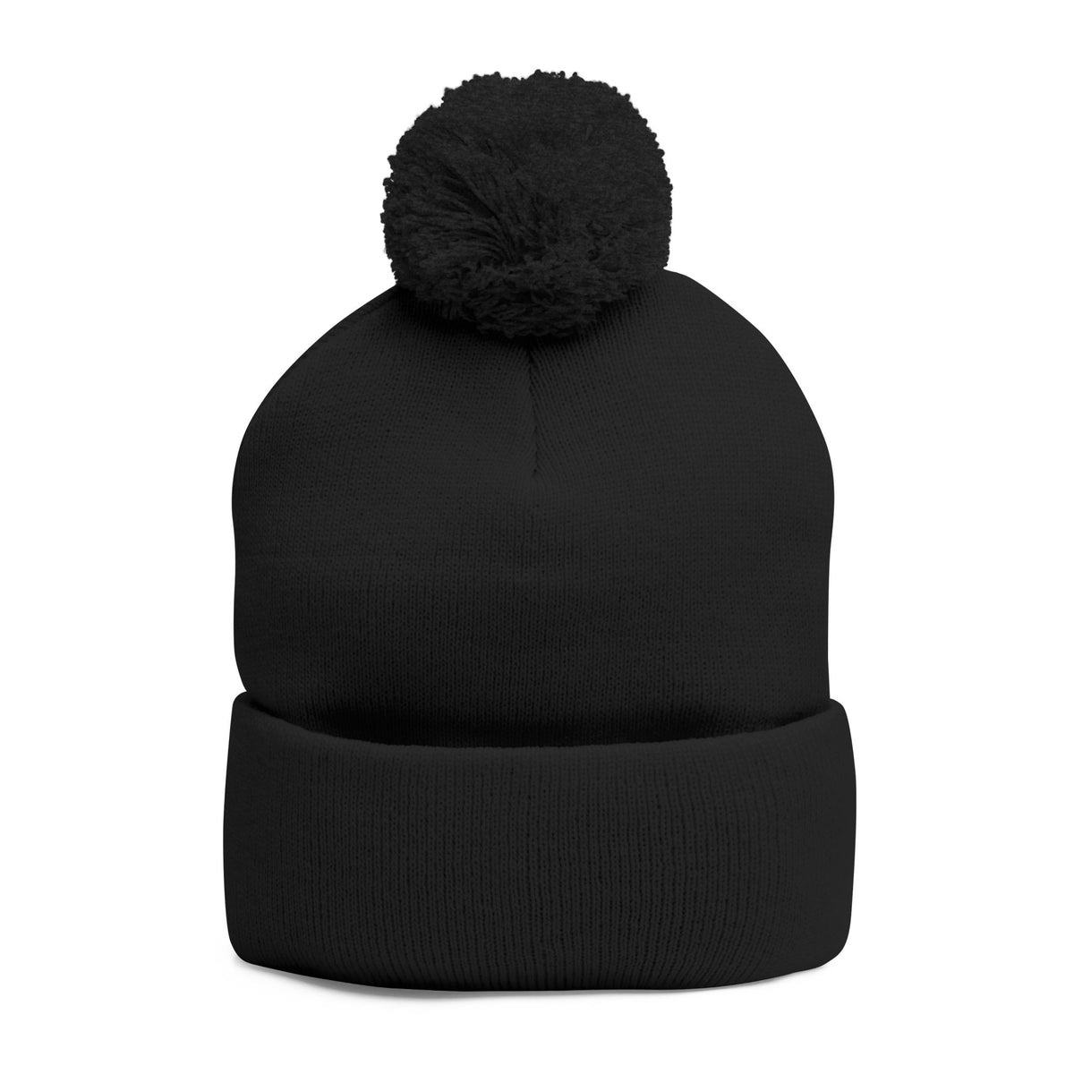 Frozen People Embroidered Pom Beanie