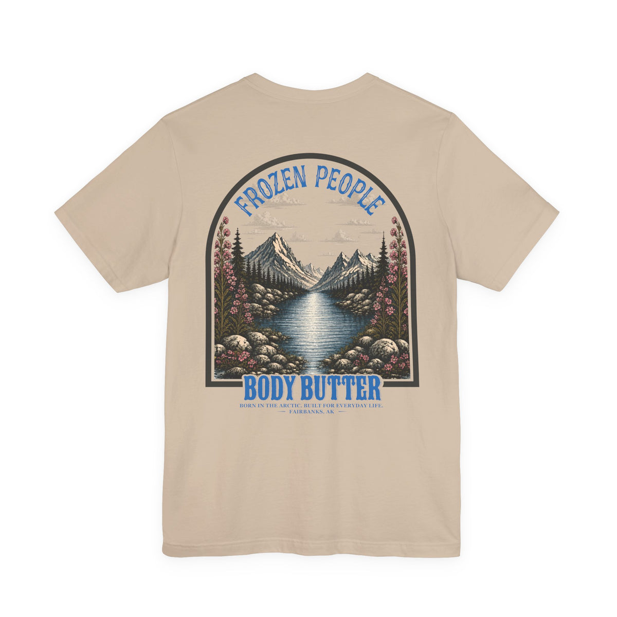 Frozen People Mountain Graphic T-Shirt
