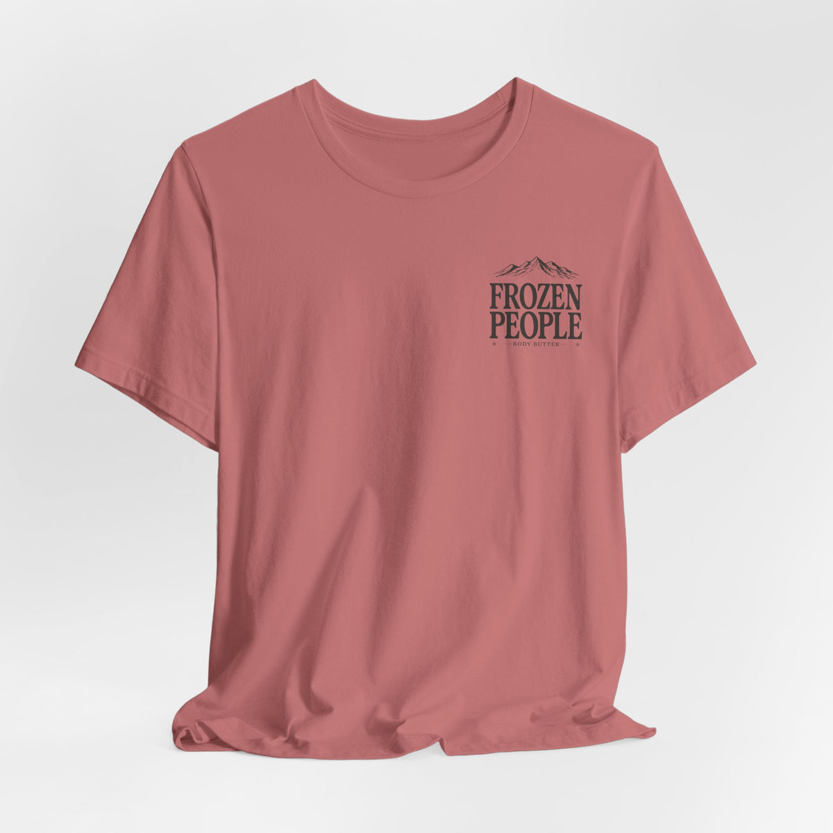 Frozen People Mountain Graphic T-Shirt