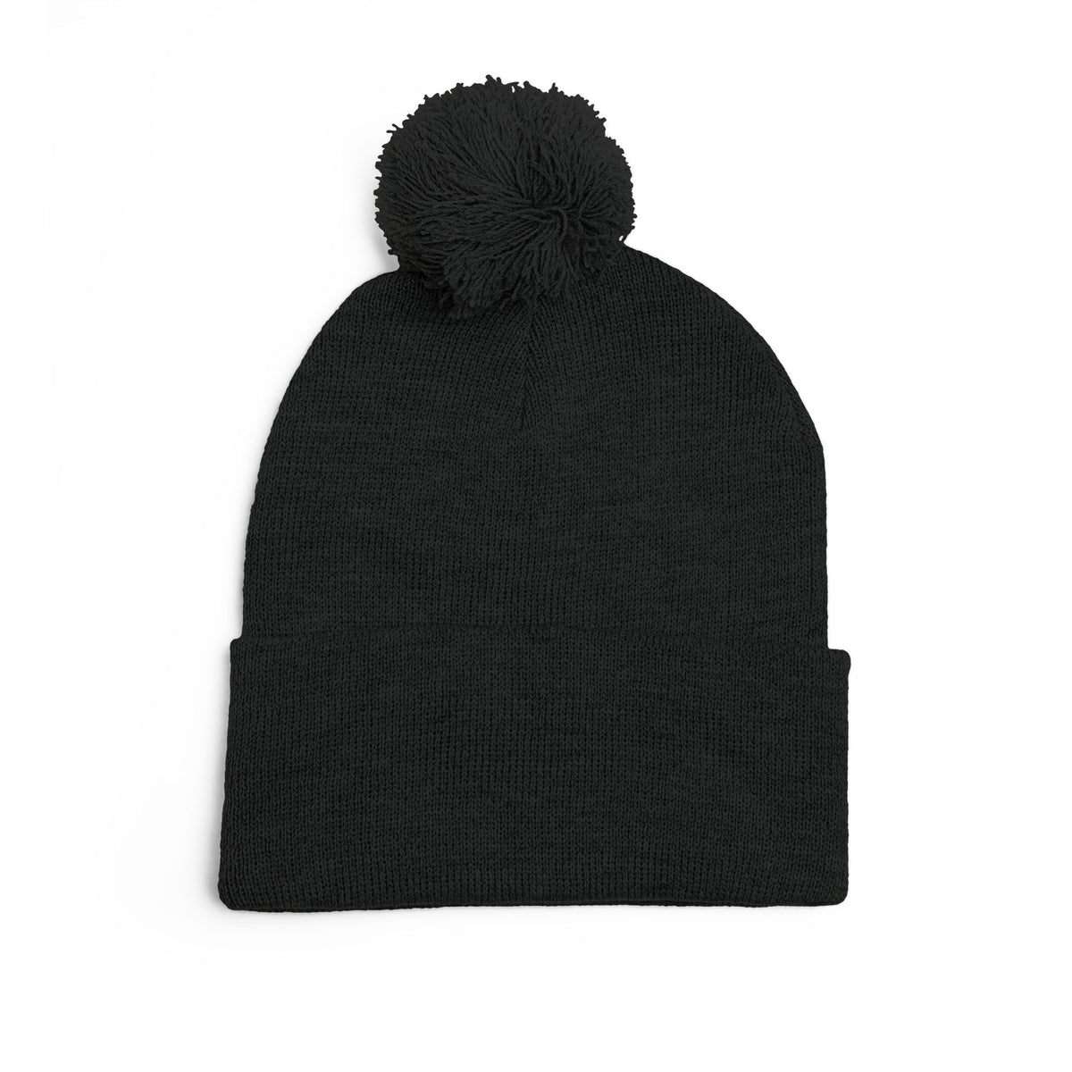 Frozen People Embroidered Pom Beanie