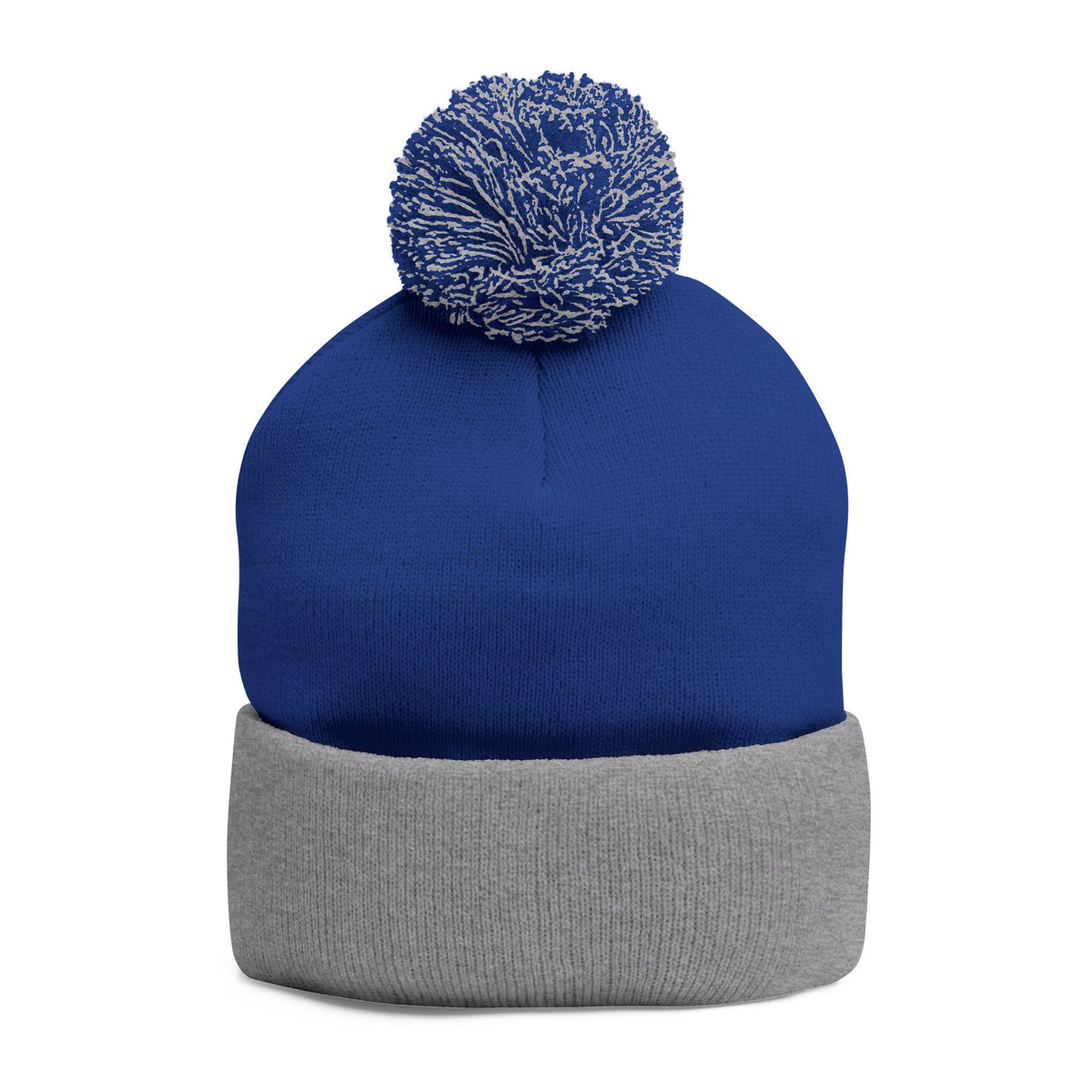 Frozen People Embroidered Pom Beanie