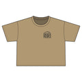 Frozen People Retro Mountain Cropped Tee